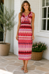 The Shawna - Women's Ruffled Boho Maxi Dress