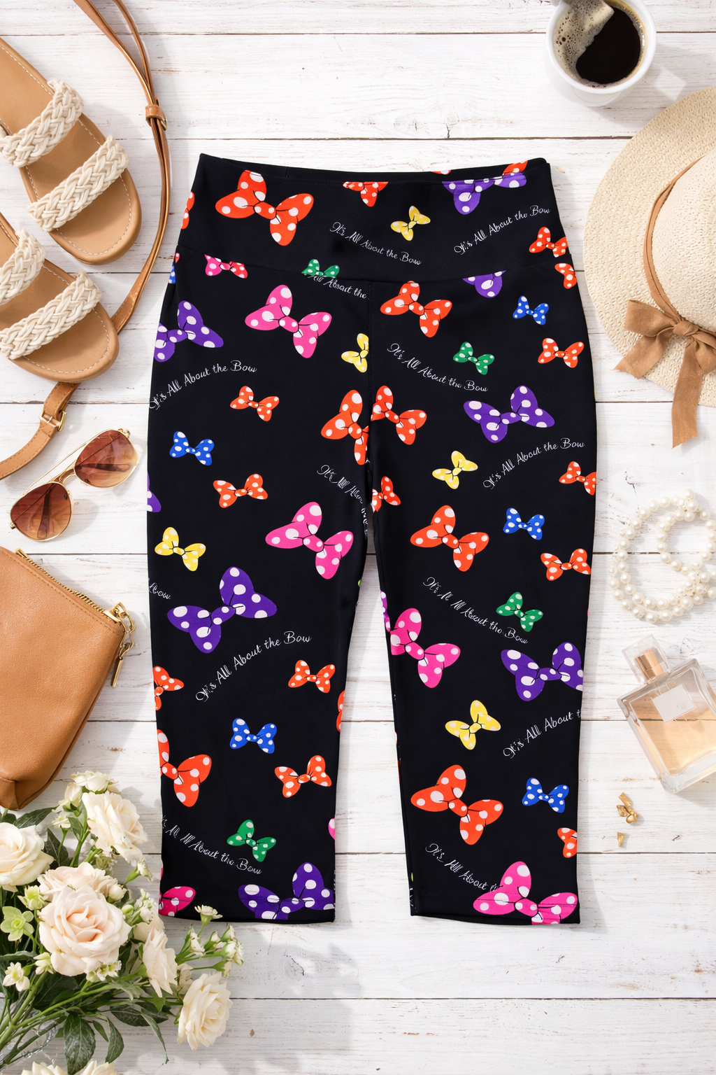 It's All About the Bow Capris- Women's