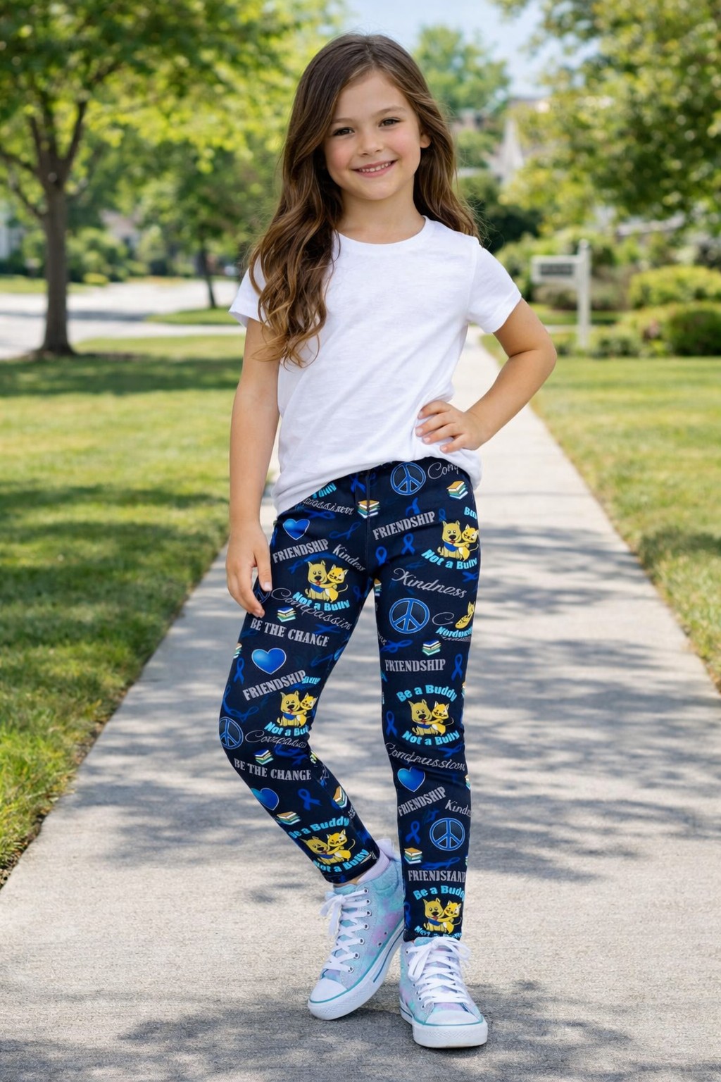 Be a Buddy Kindness Leggings – Girls