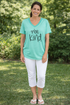 Be Kind - Women's Tee in Mint