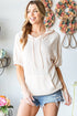 The Brianna - Women's Top in Cream
