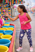 Cotton Candy Carnival - Girls Leggings