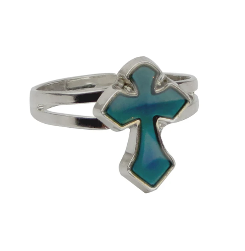 Cross Mood Ring