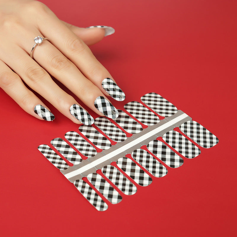 Ebony Gingham