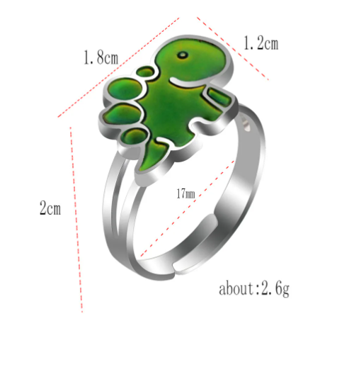 Dinosaur Mood Ring