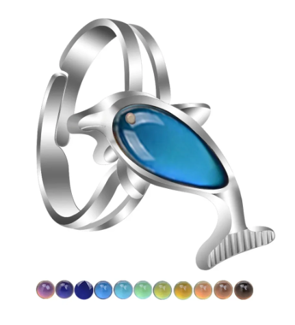 Dolphin Mood Ring