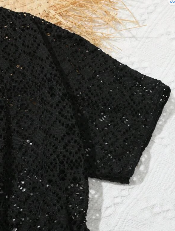The Ella - Girls Cover Up in Black