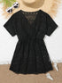 The Ella - Girls Cover Up in Black