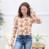 Footballs & Bows Mesh Women's Top