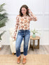 Footballs & Bows Mesh Women's Top