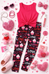 For the Love of Cupcakes - Girls Leggings