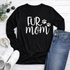 Fur Mom - Women's Top in Black