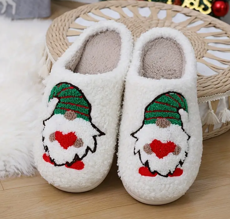 Love Like Gnome Other - Furry Adult Slippers
