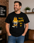 Gettin' Gritty Wit It Crew Neck Tee in Black - Unisex Adult