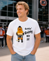 Gettin' Gritty Wit It Crew Neck Tee in White - Unisex Adult