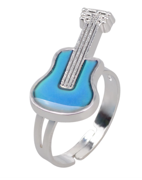 Electric Guitar Mood Ring
