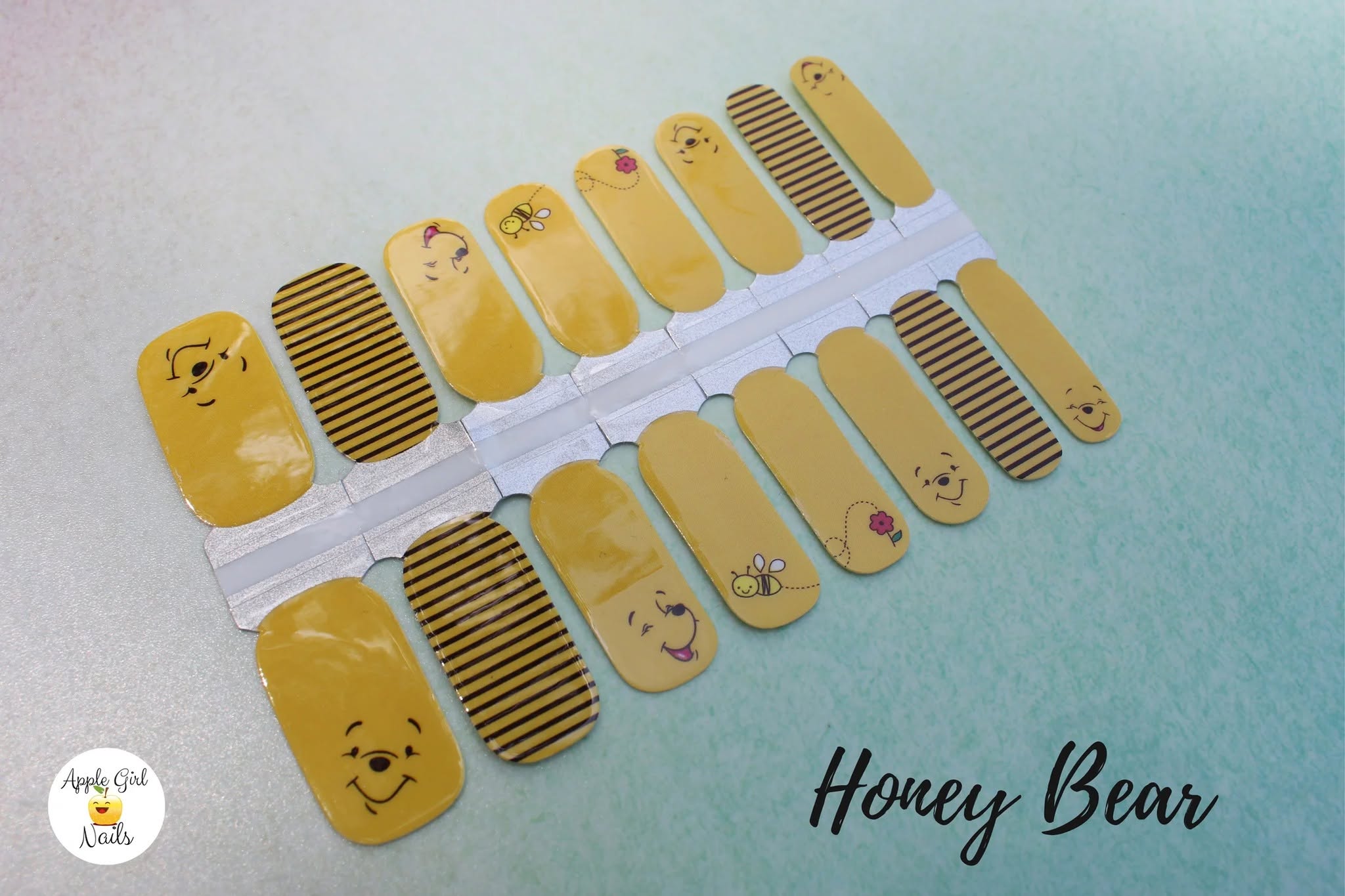 Honey Bear Nail Polish Strips
