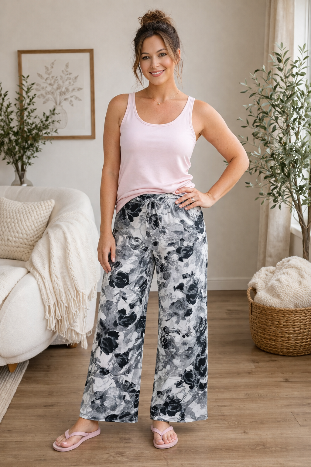 Into the Past - Women's Pajama Lounge Pant