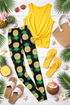 Island Fruit - Women's One Size Leggings