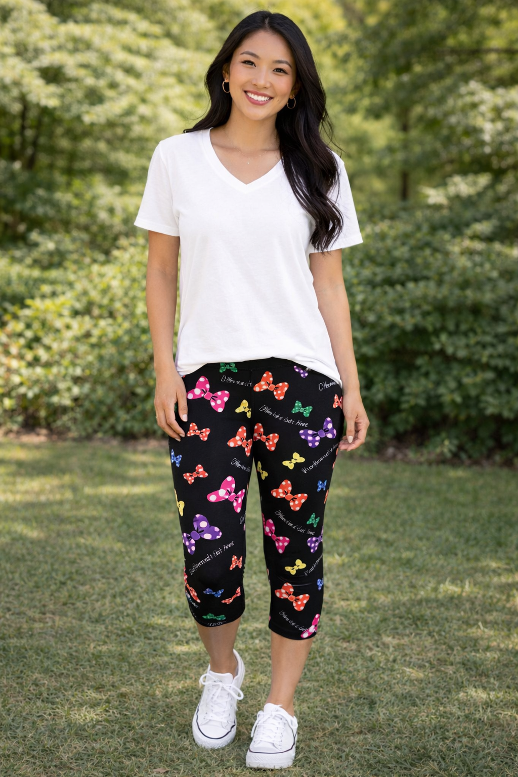 It's All About the Bow Capris- Women's