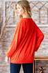 The Jaclyn - Women's Plus Size Top in Orange