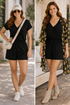 The Layane Romper in Black