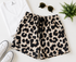 Leopard Print Women's Shorts