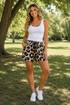 Leopard Print Women's Shorts