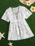 The Lily - Girls Cover Up in White