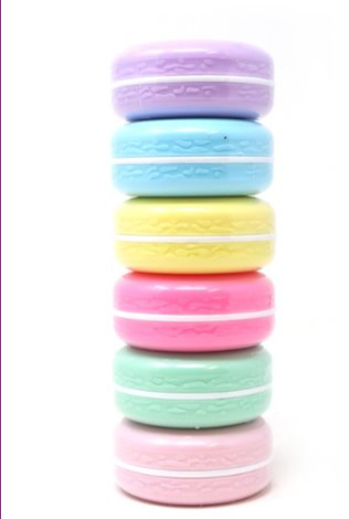 Macaron Nail Polish Remover Pads