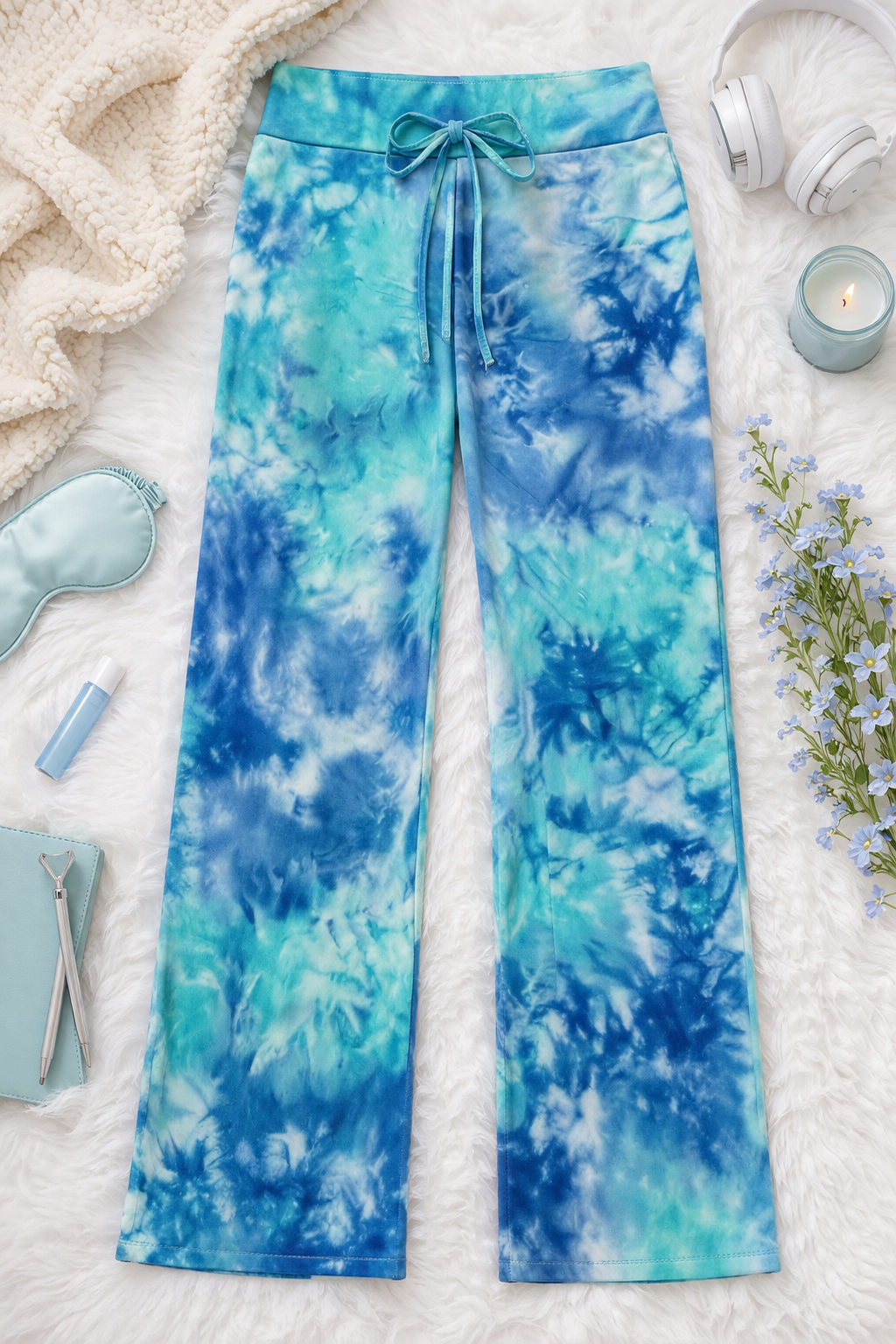 Ocean Breeze - Women's Plus Size Pajama Lounge Pant