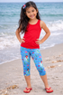 Ocean Princess Capris- Girls