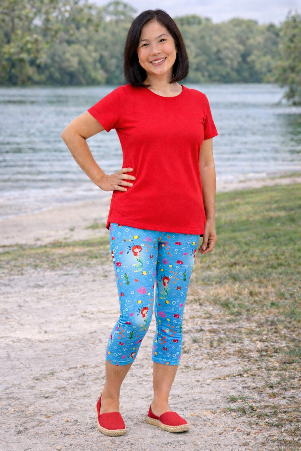 Ocean Princess Capris- Women's