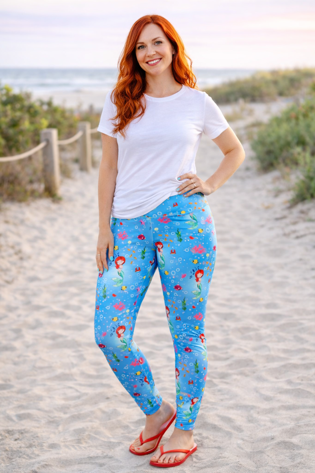 Ocean Princess Leggings - Women's