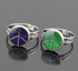 Peace Sign Mood Ring