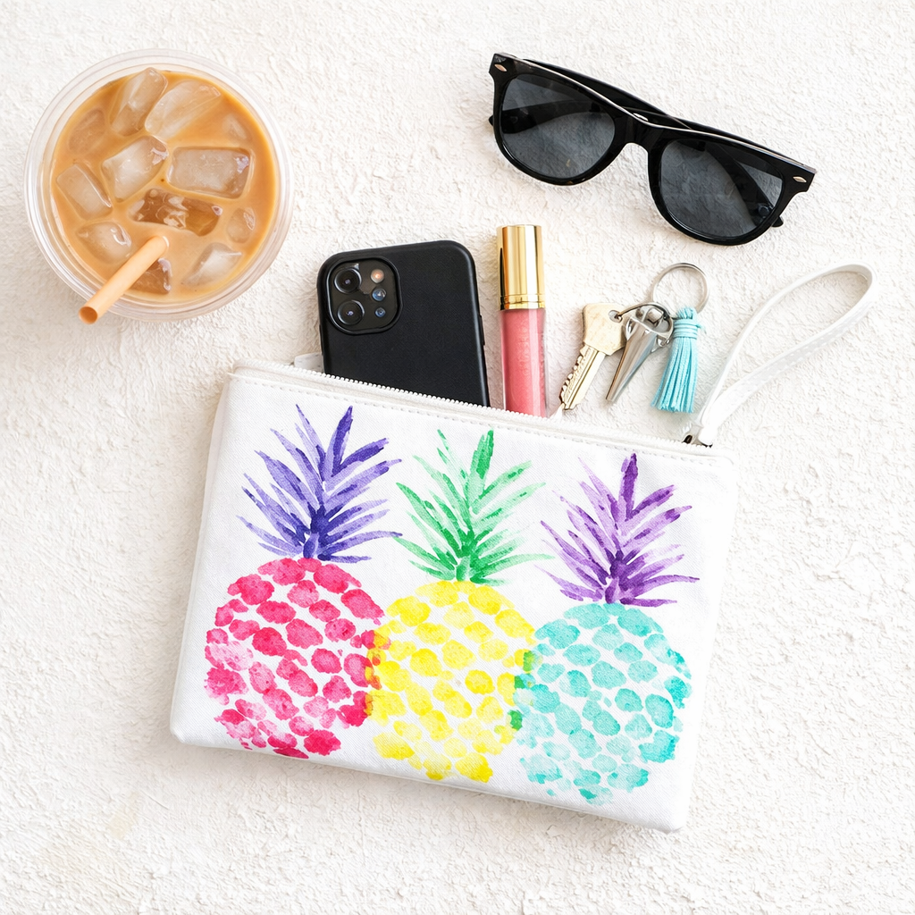 “Pineapple Pop” Wristlet