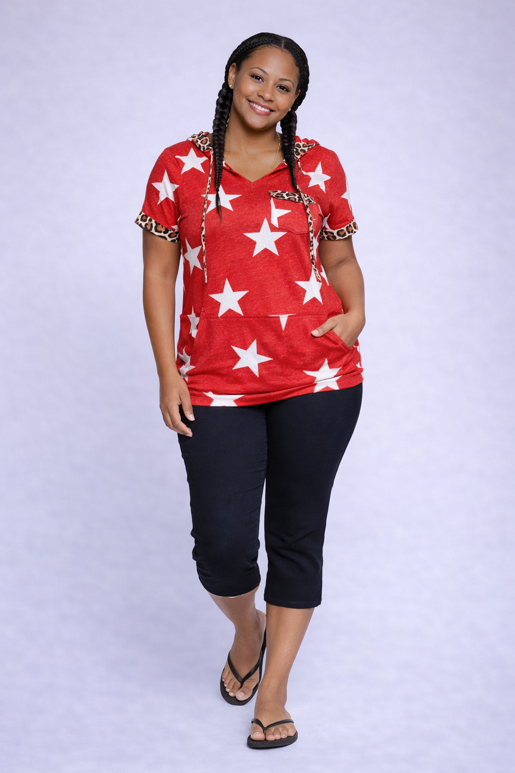The Portia - Women's Hooded Top