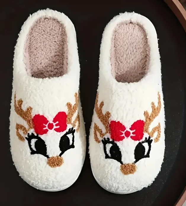 Lady Winter - Furry Adult Slippers