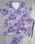 Violaceous Skulls - Women's Pajamas