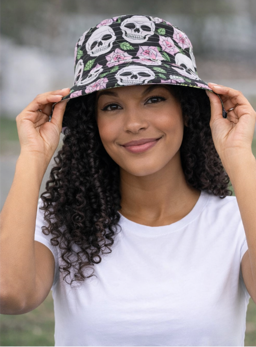 “Sweet & Spooky” Bucket Hat