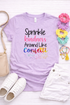 Sprinkle Kindness Around Like Confetti - Women's Top in Lilac