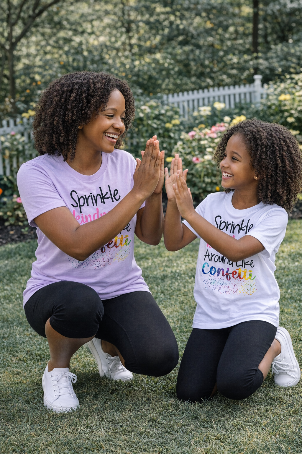 Sprinkle Kindness Around Like Confetti - Women's Top in Lilac
