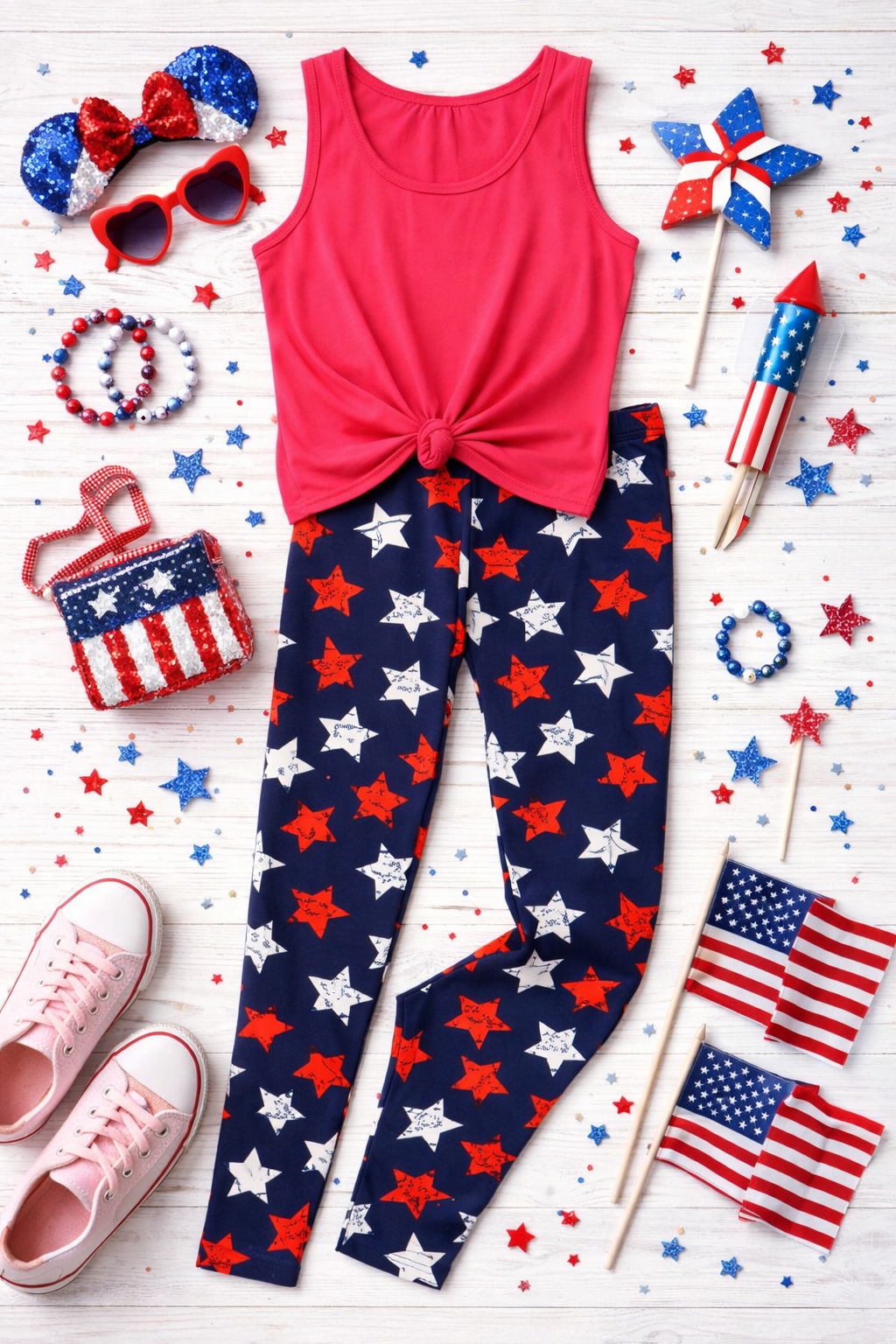 Star Glory - Girls Leggings