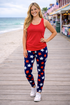 Star Glory - Women's Plus Size Leggings