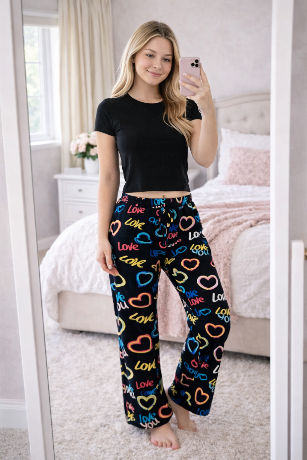 Steal My Heart - Women's Pajama Lounge Pant