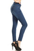 Navy Blue Denim Jeggings - Women's