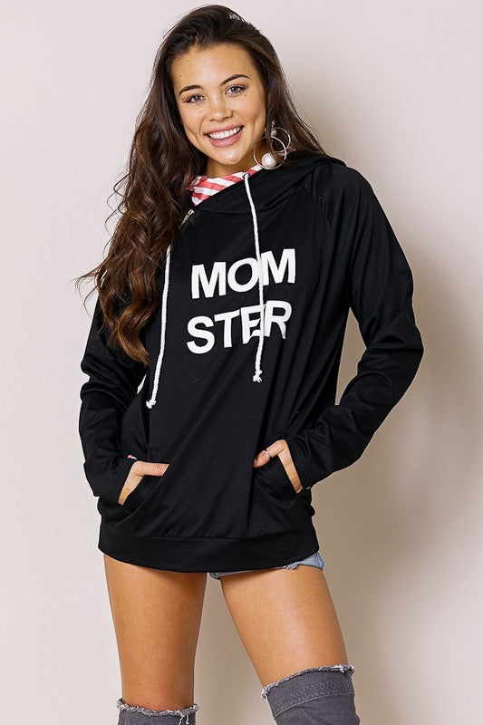 Momster Graphic Hoodie