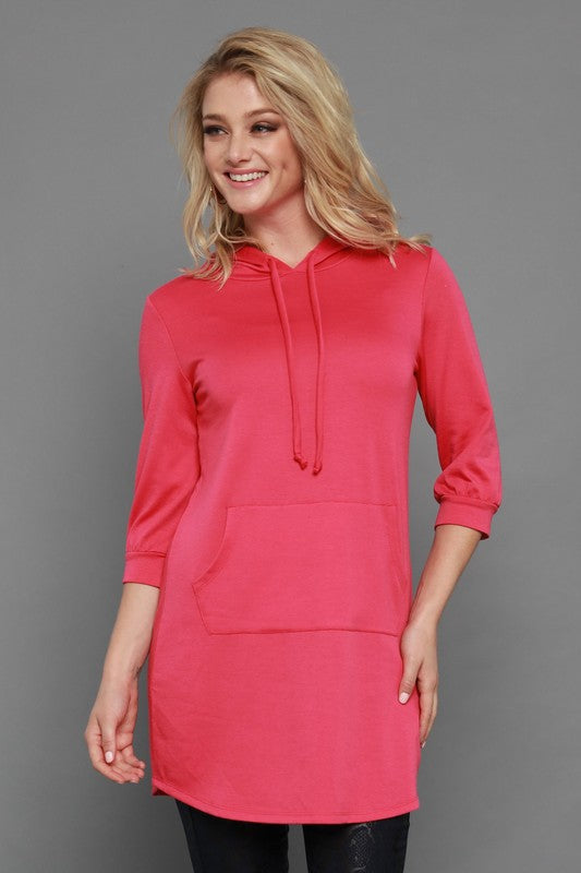 The Penny in Coral - Women's Top