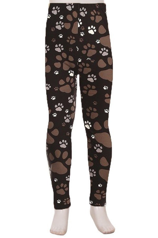 Pawdon My Prints - Girls Leggings