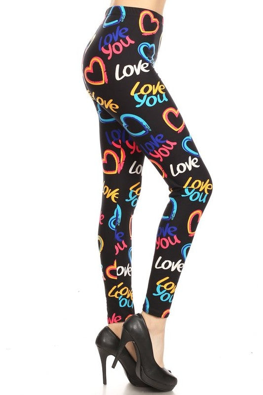 Steal My Heart - Women's One Size Leggings